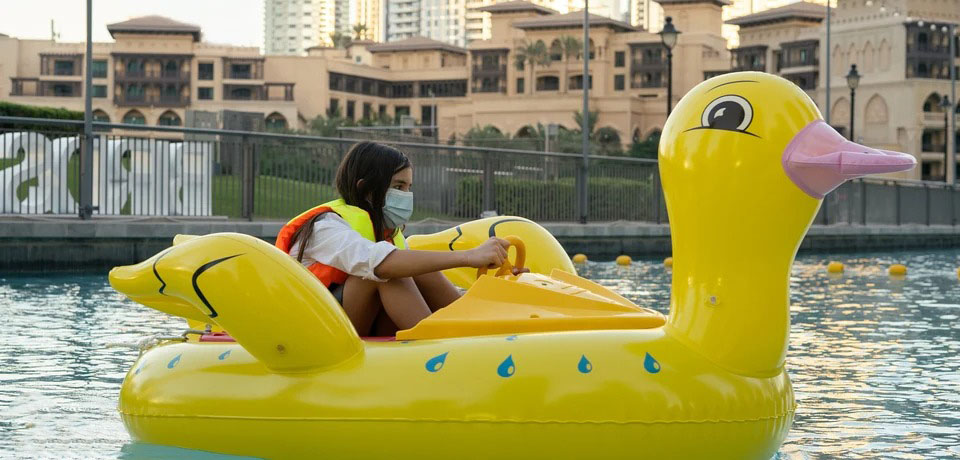 Dubai Fountain Lake Ride